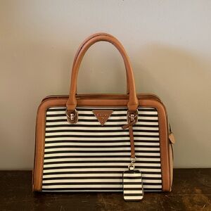 Striped Guess Handbag